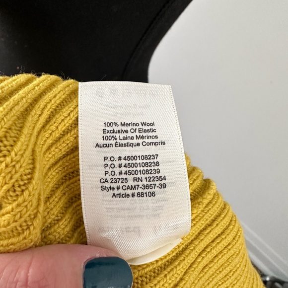 XXS Aritzia WILFRED FREE Asianna Merino Wool Sweater, Like New - Picture 6 of 6